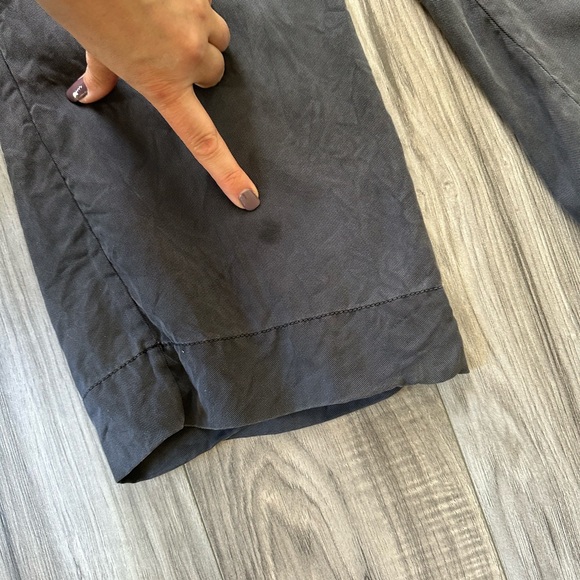 Rails Luke Belted Zip Front Jumpsuit Chambray Lyocell Tencel Small in Grey - Picture 8 of 8